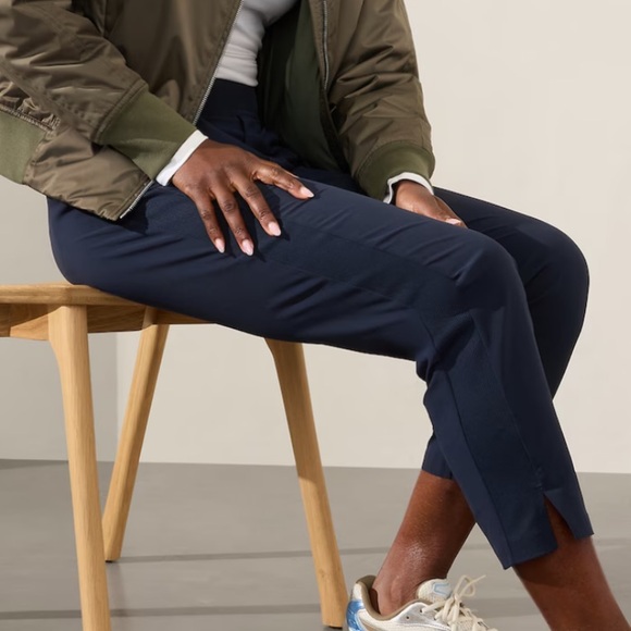 ATHLETA BROOKLYN MID RISE ANKLE PANT - Picture 2 of 8